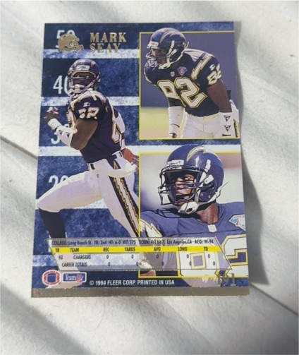 1994 Fleer Ultra #491 Mark Seay — front
