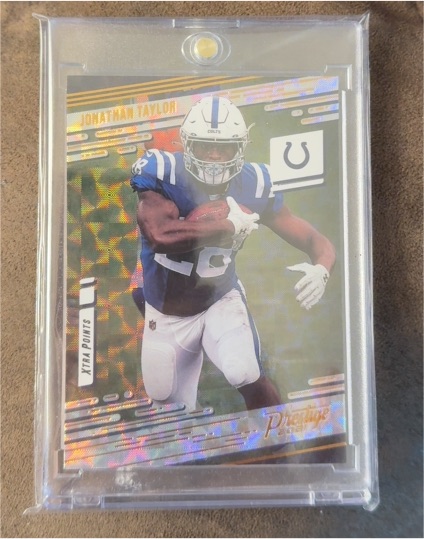 2021 Panini Prestige Xtra Points Astral #85 Jonathan Taylor — front