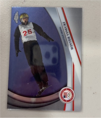 2026 Topps Chrome U.S. Winter Olympics #22 Winter Vinecki — front