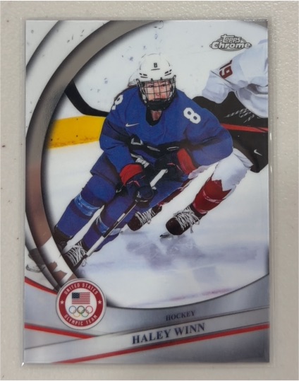 2026 Topps Chrome #189 Haley Winn — front