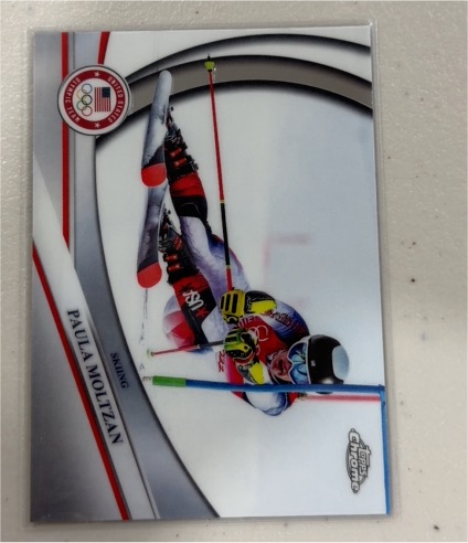 2026 Topps Chrome U.S. Winter Olympics #69 Paula Moltzan — front