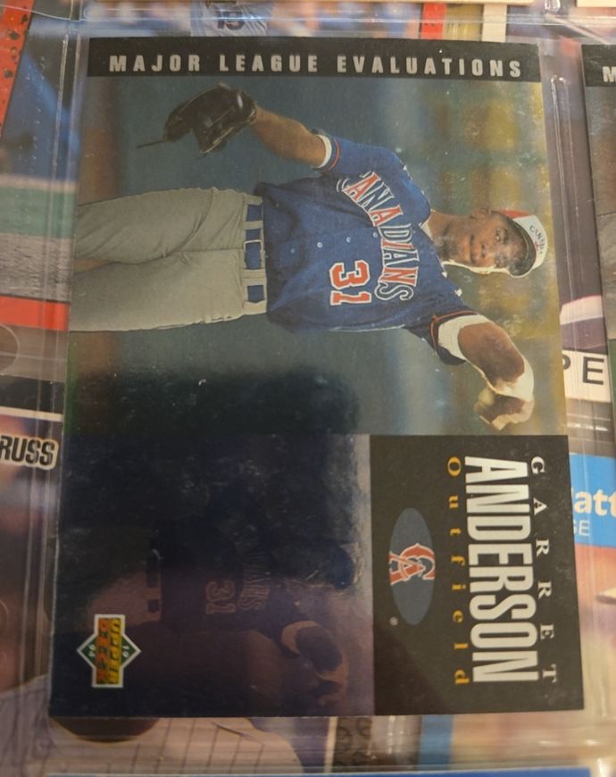 1994 Upper Deck Minor League #157 Garret Anderson — front