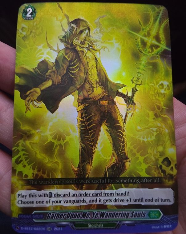 2024 Cardfight Vanguard D-SS12/082EN Gather Upon Me, Ye Wandering Souls — front