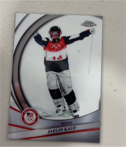 2026 Topps Chrome U.S. Winter Olympics #108 Jaelin Kauf — front