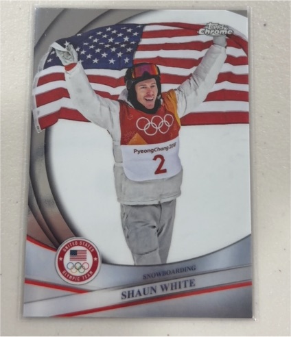 2026 Topps Chrome #98 Shaun White — front