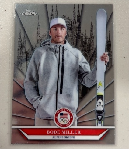 2026 Topps Chrome Winter Olympics #BU-20 Bode Miller Buongiorno — front
