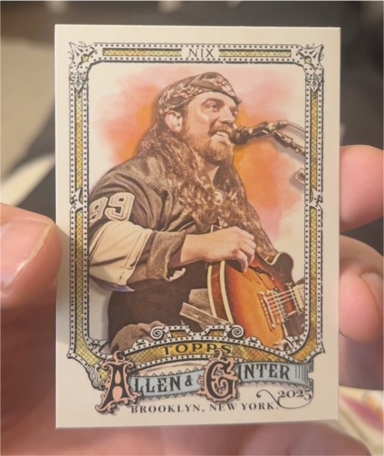 2025 Topps Allen & Ginter #255 Drew Nix — front