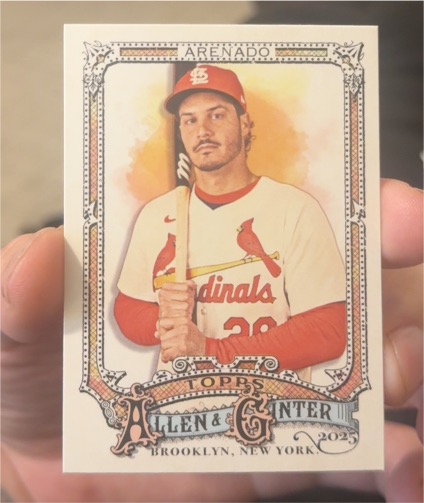 2025 Topps Allen & Ginter #130 Nolan Arenado — front