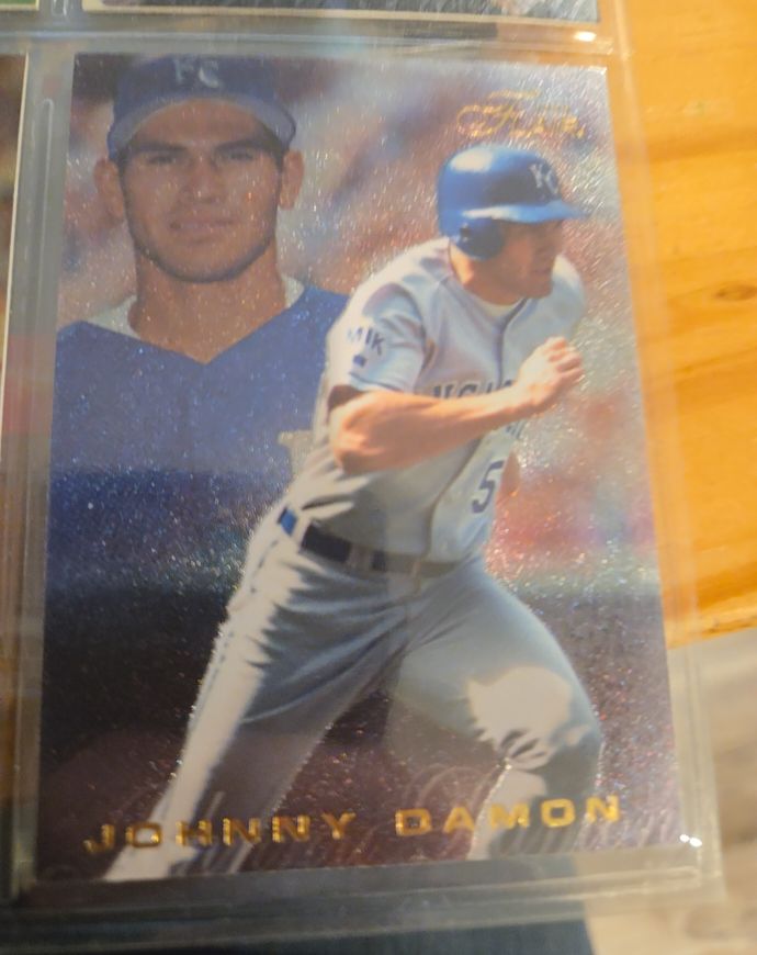 1998 Fleer Metal Universe #177 Johnny Damon — front