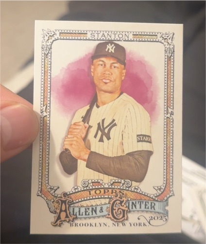 2025 Topps Allen & Ginter #248 Giancarlo Stanton — front