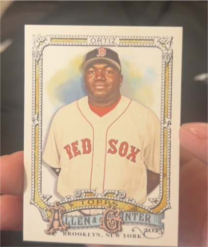 2025 Topps Allen & Ginter #53 David Ortiz — front