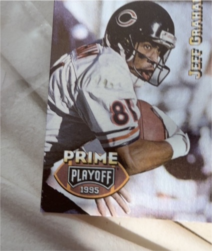 1995 Playoff Prime #85 Jeff Graham — front