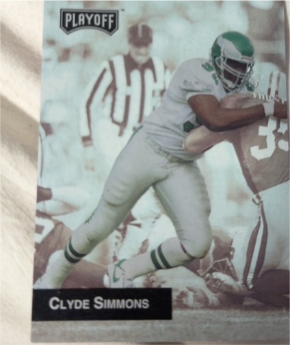 1993 Playoff #52 Clyde Simmons — front
