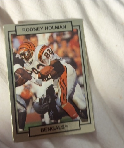 1990 Action Packed #35 Rodney Holman — front