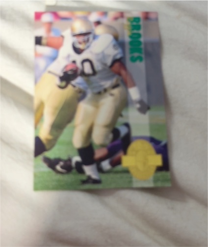 1993 Classic Four Sport #135 Reggie Brooks — front