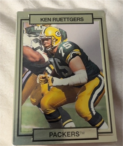 1990 Action Packed #89 Ken Ruettgers — front