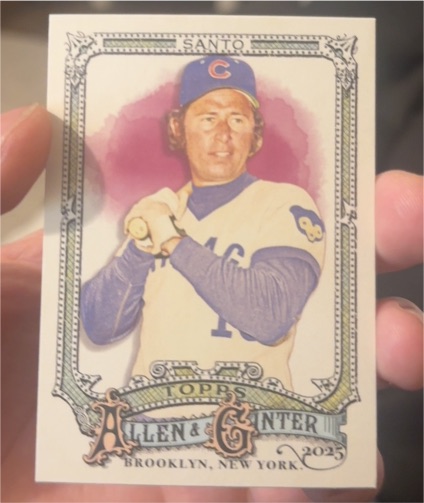 2025 Topps Allen & Ginter #331 Ron Santo — front