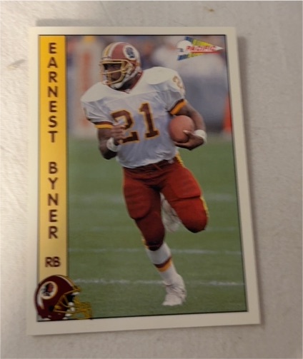 1992 Pacific #646 Earnest Byner — front