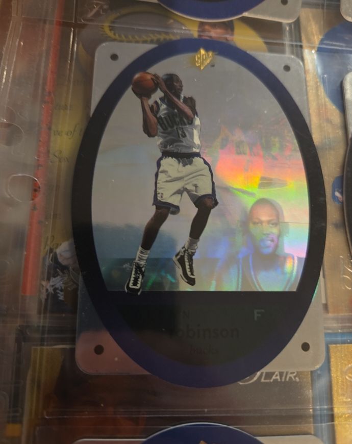 1996 Upper Deck SPx #30 Glenn Robinson — front