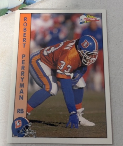 1992 Pacific #401 Robert Perryman — front
