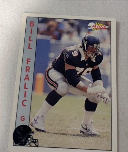 1992 Pacific #338 Bill Fralic — front