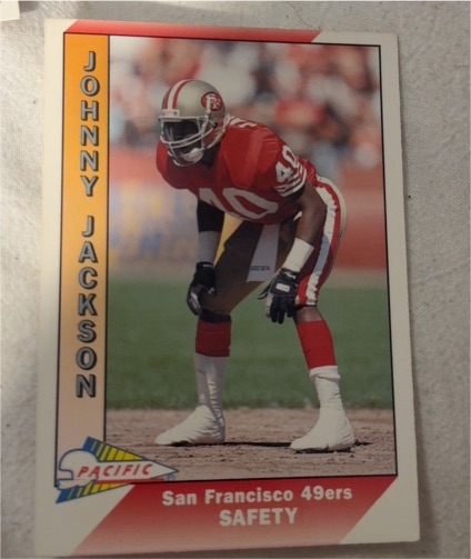 1991 Pacific #461 Johnny Jackson — front