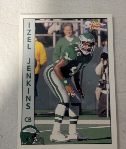 1992 Pacific #562 Izel Jenkins — front