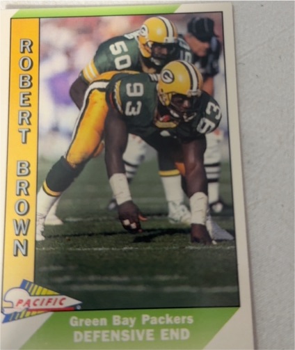 1991 Pacific #150 Robert Brown — front