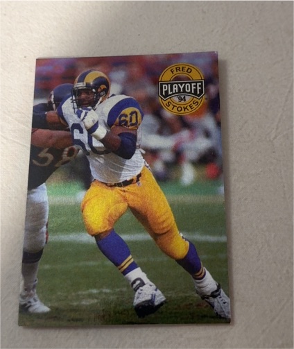 1994 Playoff #196 Fred Stokes — front