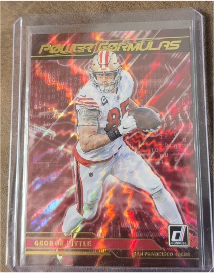 2021 Donruss Power Formulas #PF14 George Kittle — front
