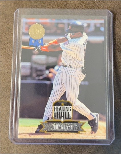1993 Leaf Heading for the Hall #2 Tony Gwynn — front