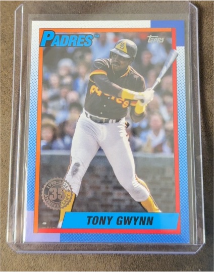 2025 Topps #T90-40 Tony Gwynn 1990 Topps Baseball 35th Anniversary — front