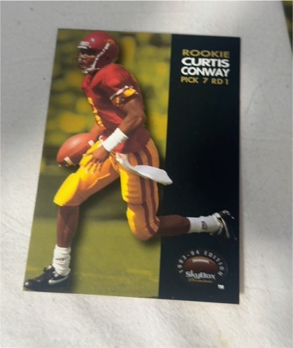 1993 SkyBox Premium #250 Curtis Conway — front
