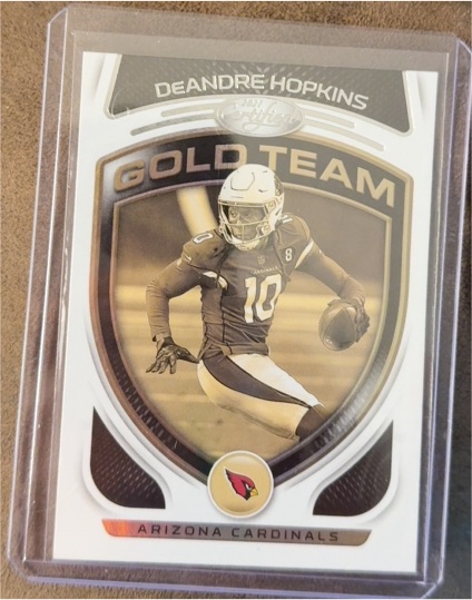 2021 Panini Certified #GT-11 DeAndre Hopkins Gold Team — front