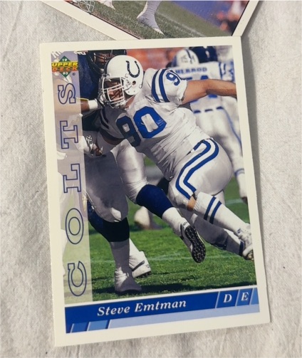 1993 Upper Deck #238 Steve Emtman — front