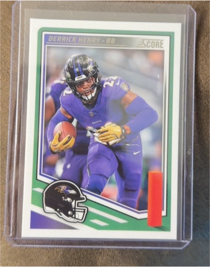 2025 Panini Score #204 Derrick Henry — front