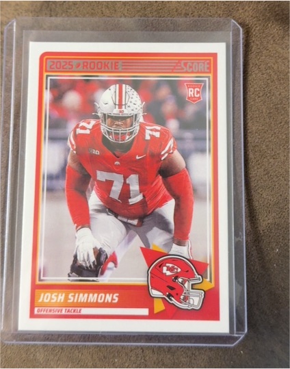 2025 Score #32 Josh Simmons — front