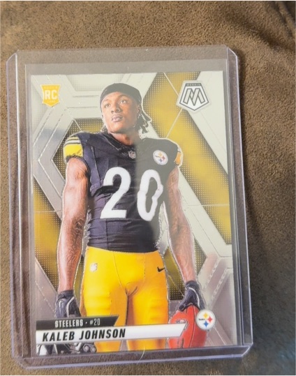 2025 Panini Mosaic #289 Kaleb Johnson — front