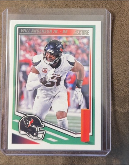 2025 Panini Score #187 Will Anderson Jr. — front