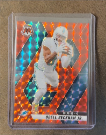 2025 Panini Mosaic #189 Odell Beckham Jr. — front