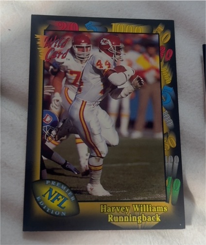 1991 Wild Card #23 Harvey Williams — front