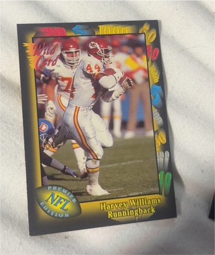 1991 Wild Card #23 Harvey Williams — front