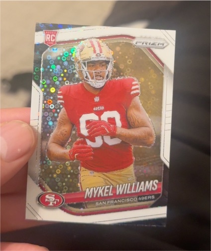 2025 Panini Prizm #304 Mykel Williams — front