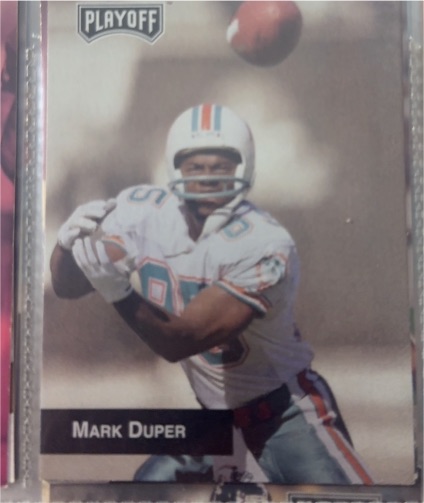 1993 Playoff #214 Mark Duper — front