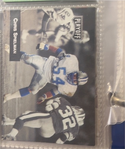 1993 Playoff #148 Chris Spielman — front