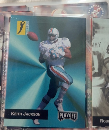1993 Playoff #292 Keith Jackson — front