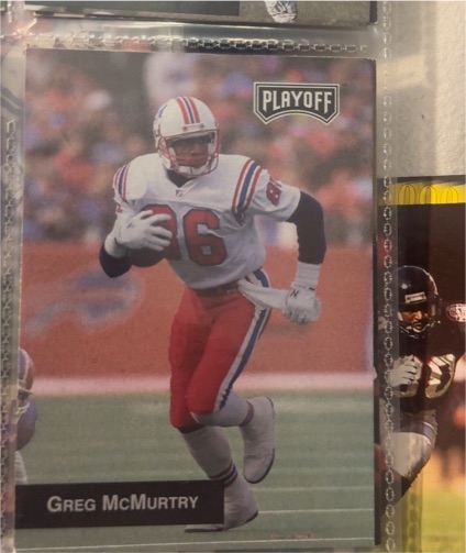 1993 Playoff #89 Greg McMurtry — front