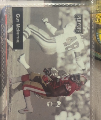 1991 Playoff #246 Guy McIntyre — front