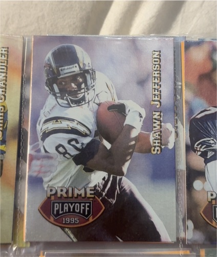 1995 Playoff Prime #178 Shawn Jefferson — front