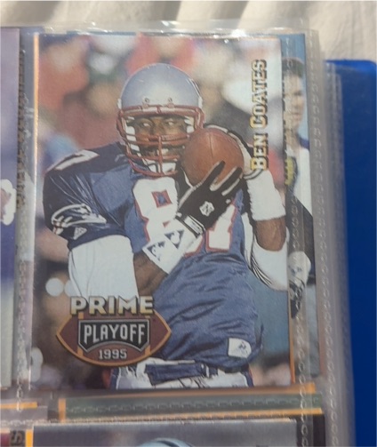 1995 Playoff Prime #65 Ben Coates — front